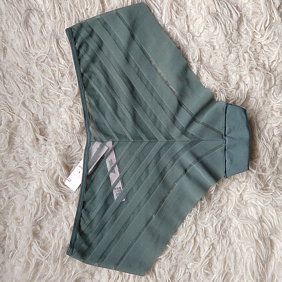 Victoria's Secret Sheer Bottom Olive Green Underwear S NWT - Picture 2 of 7